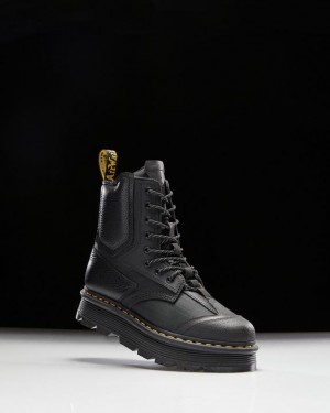 Dr Martens 1460 Beta Zebzag Platform Sko Herre Sort | Danmark_Dr87430