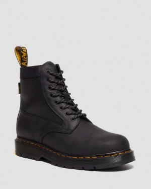 Dr Martens 1460 Trinity Wintergrip Vandtætte Støvler Dame Sort | Danmark_Dr95439