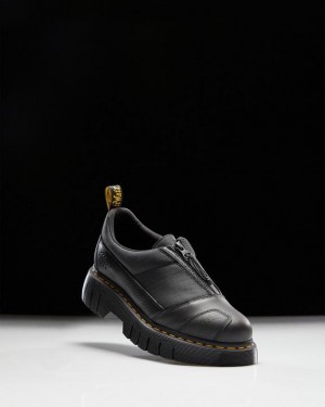 Dr Martens 1461 Beta Clubwedge Oxford Platform Sko Dame Sort | Danmark_Dr31149