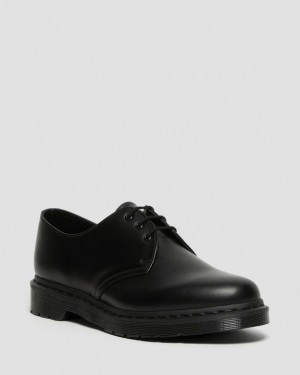 Dr Martens 1461 Mono Smooth Læder Oxford Sko Dame Sort | Danmark_Dr50139