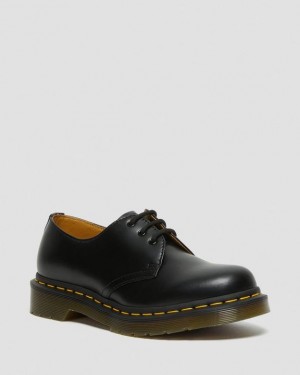 Dr Martens 1461 Women's Smooth Læder Oxford Sko Dame Sort | Danmark_Dr45314