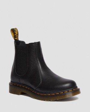 Dr Martens 2976 Women's Læder Chelsea Støvler Dame Sort | Danmark_Dr42377