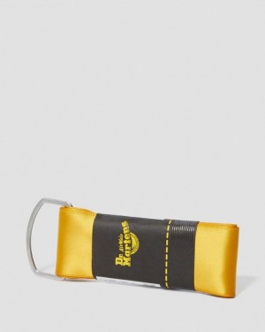 Dr Martens 55 inch Ribbon (8-10 Eye) Snørebånd Accessories Gul | Danmark_Dr25398