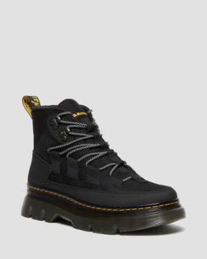 Dr Martens Boury Læder Casual Støvler Dame Sort | Danmark_Dr92014