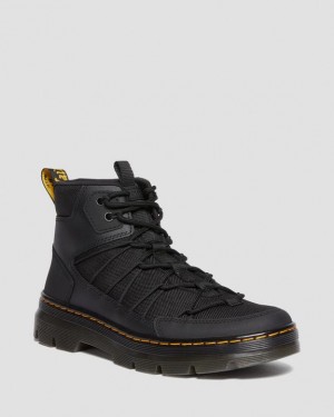 Dr Martens Buwick Extra Tough Blonder Up Utility Støvler Herre Sort | Danmark_Dr24492