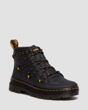 Dr Martens Combs Women's Polstret Casual Støvler Dame Sort | Danmark_Dr62370