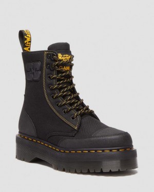 Dr Martens Jadon Boot Ganni Extra Tough Platforms  Støvler Herre Sort | Danmark_Dr83714