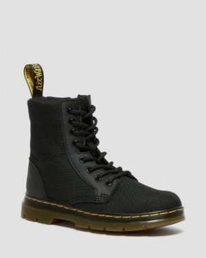 Dr Martens Junior Combs Extra Tough Poly Casual Støvler Børn Sort | Danmark_Dr93405