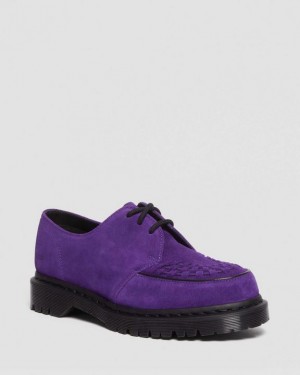 Dr Martens Ramsey Supreme Ruskind Creepers Sko Dame Lilla | Danmark_Dr41824