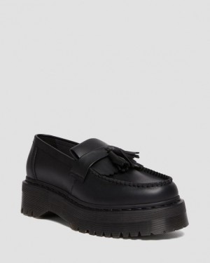 Dr Martens Veganske Adrian Felix Platform Tassel Loafers Sko Dame Sort | Danmark_Dr69914