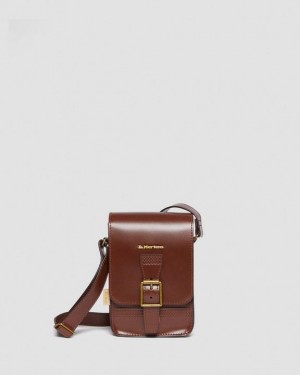 Dr Martens Veganske Norfolk Vertical Crossbody Tasker Accessories Brune | Danmark_Dr55837