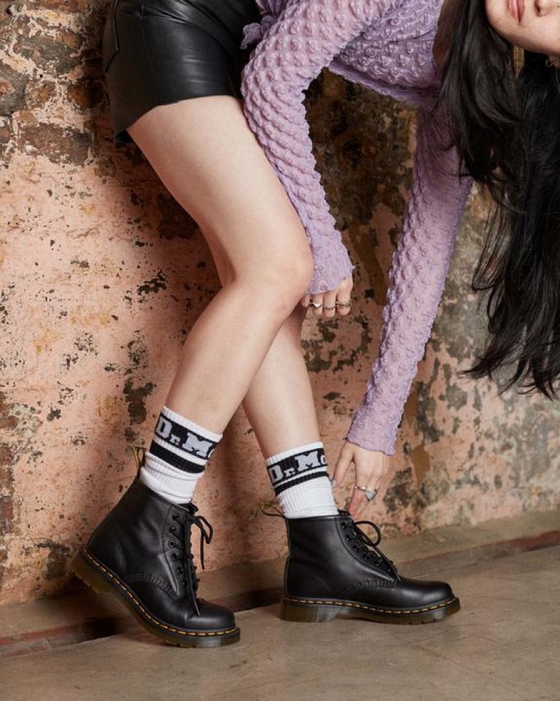 Dr Martens 101 Virginia Læder Ankle Støvler Dame Sort | Danmark_Dr20242