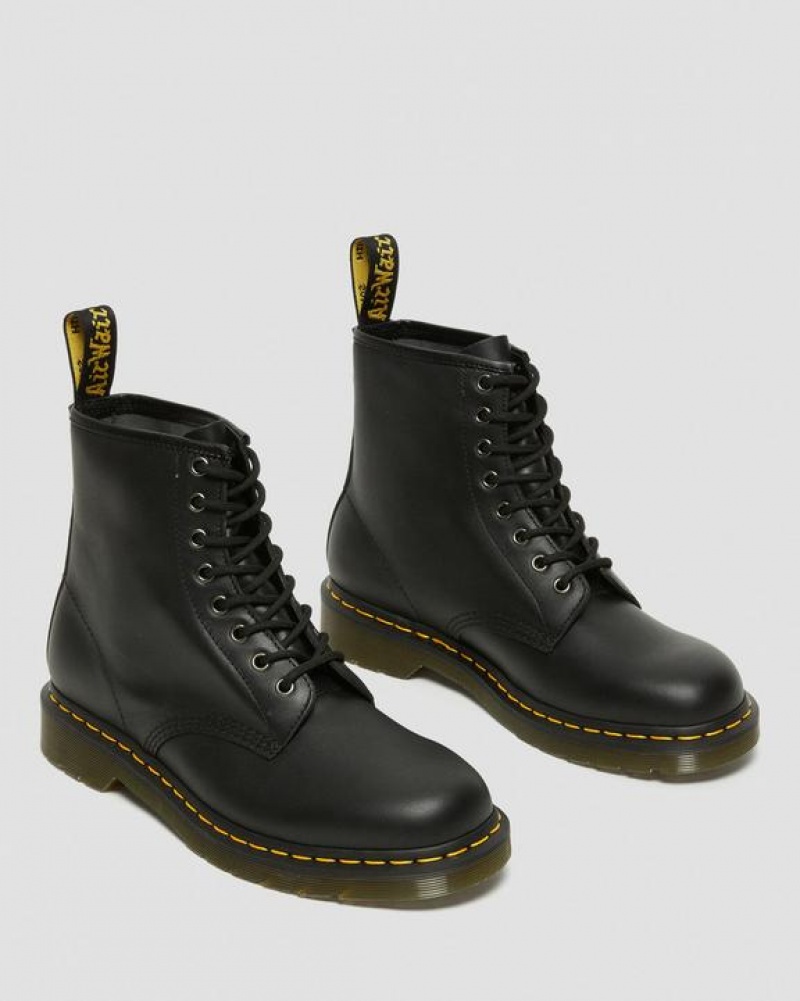 Dr Martens 1460 Nappa Læder Blonder Up Støvler Dame Sort | Danmark_Dr18721