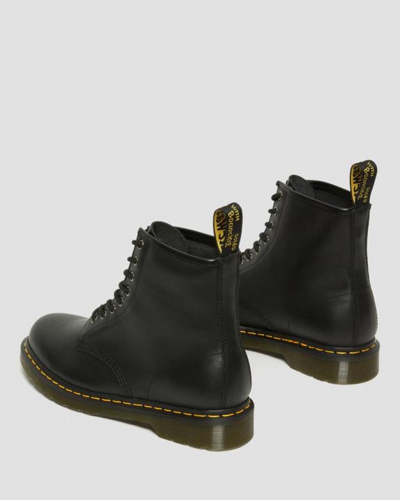 Dr Martens 1460 Nappa Læder Blonder Up Støvler Dame Sort | Danmark_Dr18721