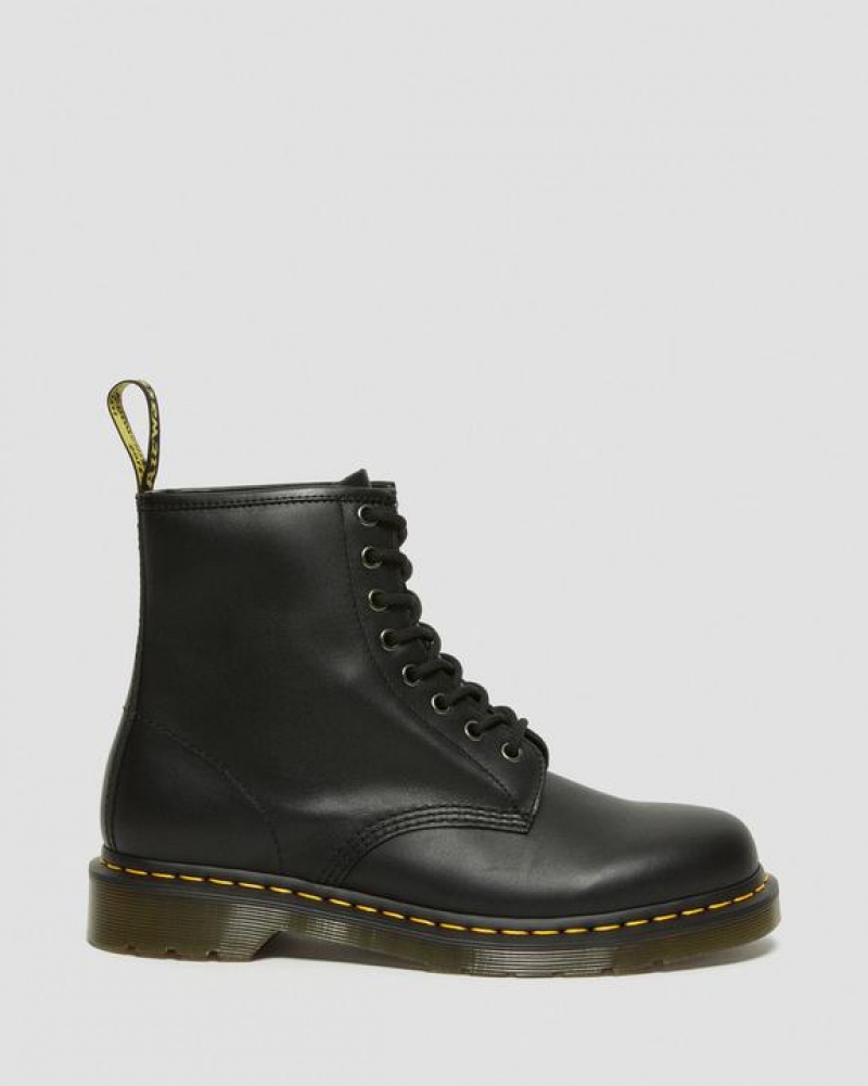 Dr Martens 1460 Nappa Læder Blonder Up Støvler Dame Sort | Danmark_Dr18721