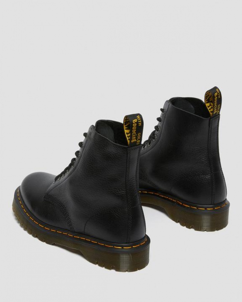 Dr Martens 1460 Pascal Bex Pisa Læder Blonder Up Støvler Dame Sort | Danmark_Dr14587