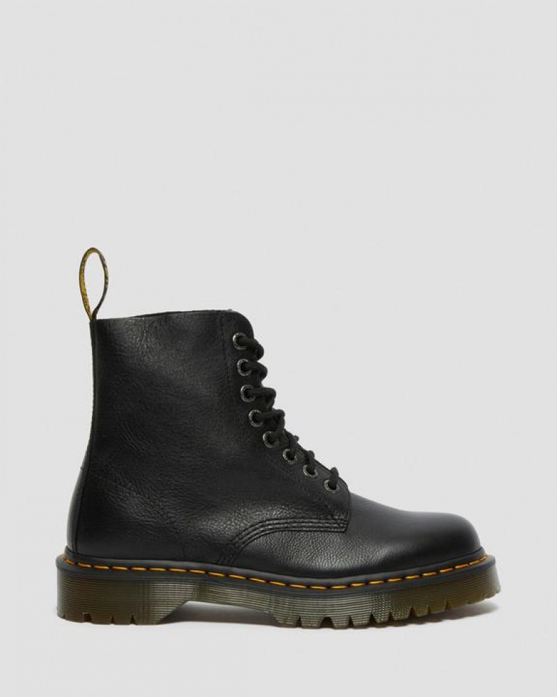 Dr Martens 1460 Pascal Bex Pisa Læder Blonder Up Støvler Dame Sort | Danmark_Dr14587