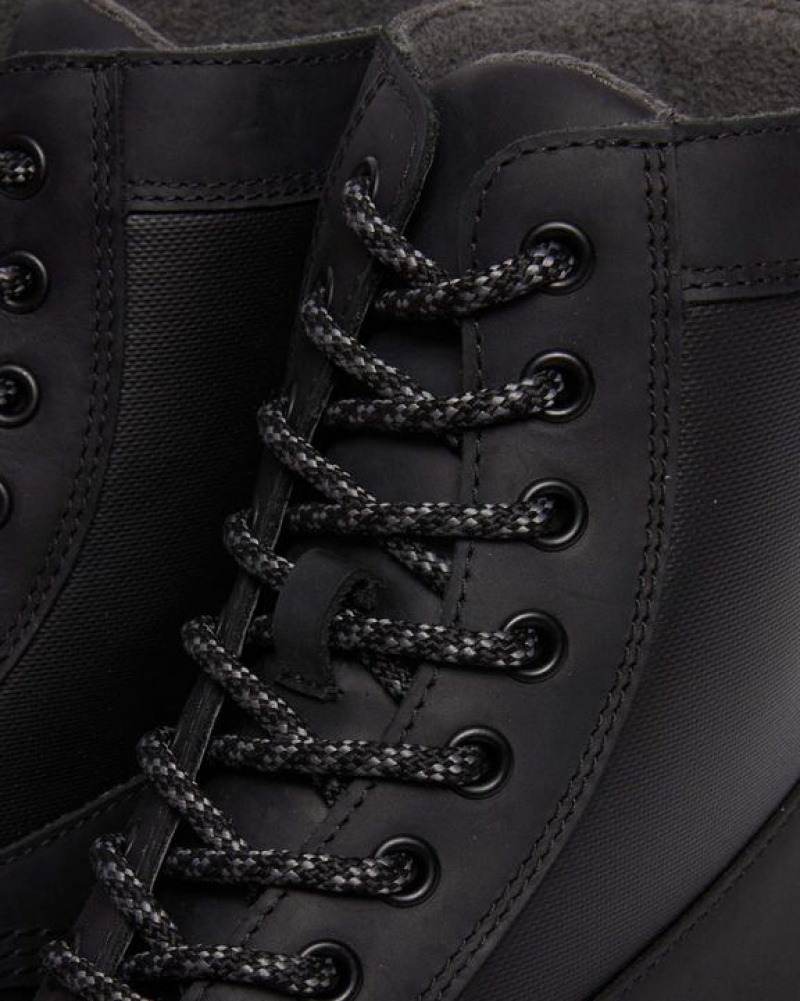 Dr Martens 1460 Trinity Wintergrip Vandtætte Støvler Dame Sort | Danmark_Dr95439