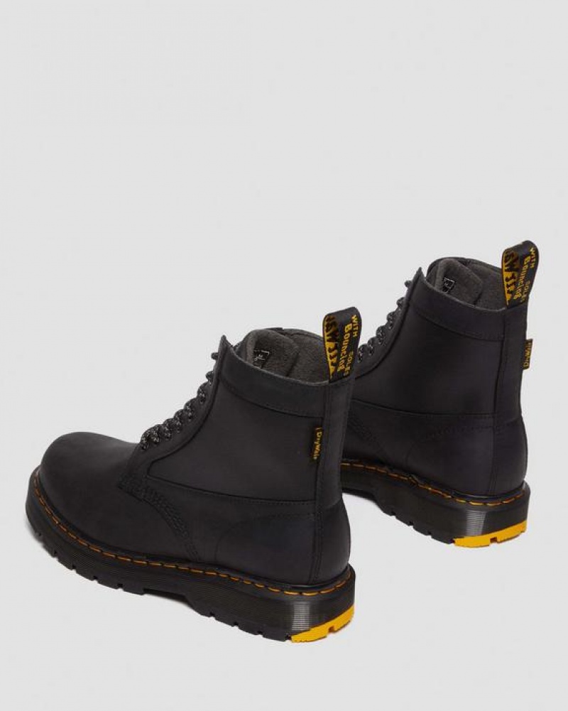 Dr Martens 1460 Trinity Wintergrip Vandtætte Støvler Dame Sort | Danmark_Dr95439