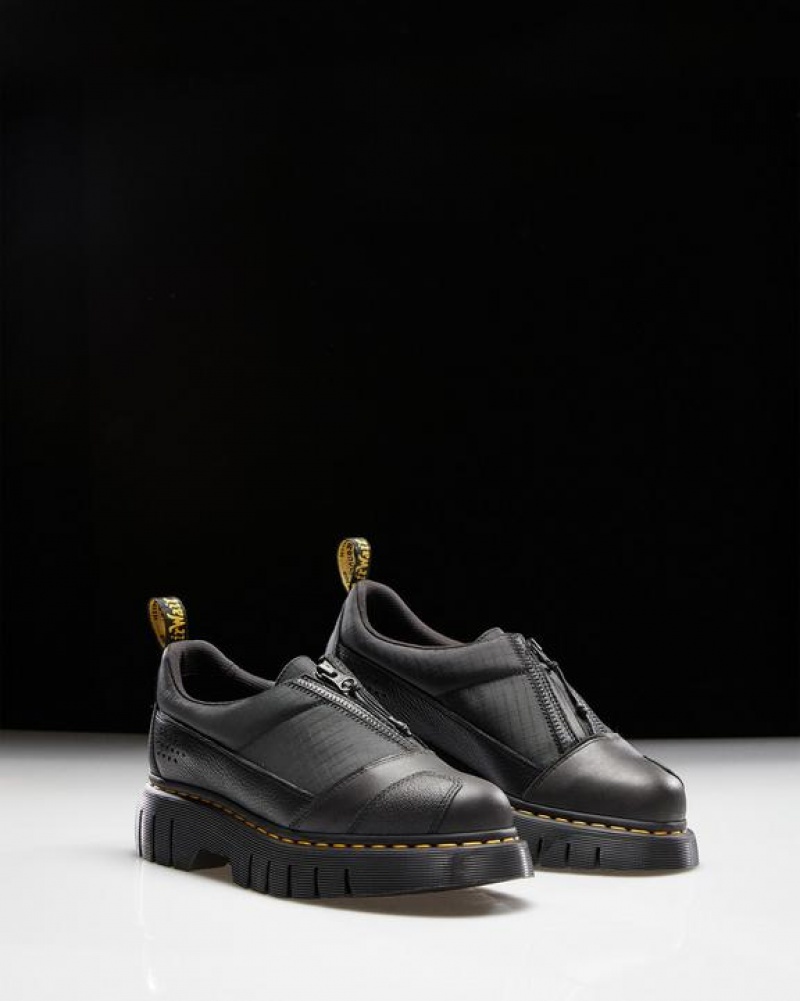 Dr Martens 1461 Beta Clubwedge Oxford Platform Sko Dame Sort | Danmark_Dr31149