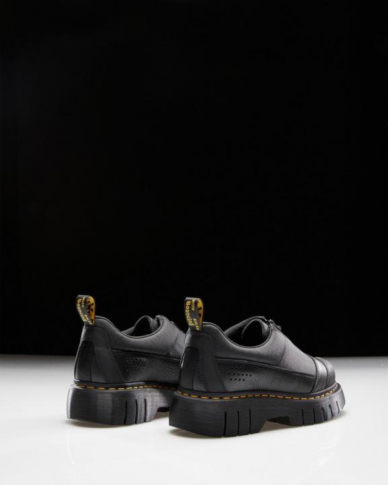 Dr Martens 1461 Beta Clubwedge Oxford Platform Sko Dame Sort | Danmark_Dr31149