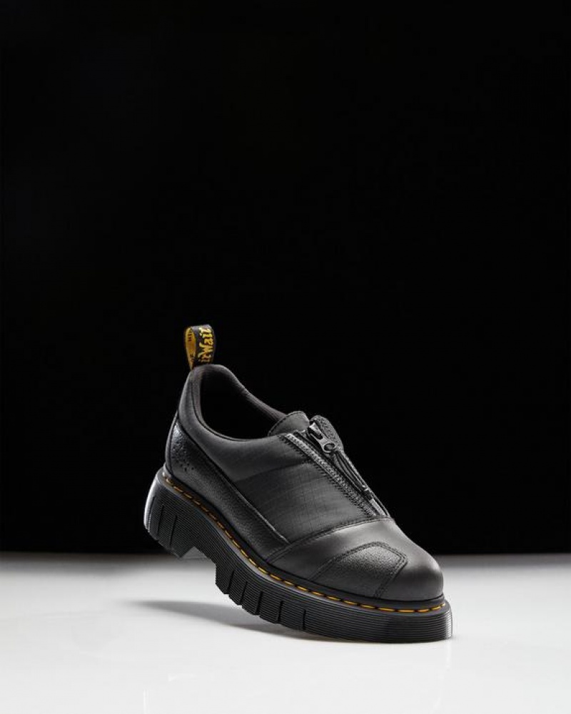 Dr Martens 1461 Beta Clubwedge Oxford Platform Sko Herre Sort | Danmark_Dr31279