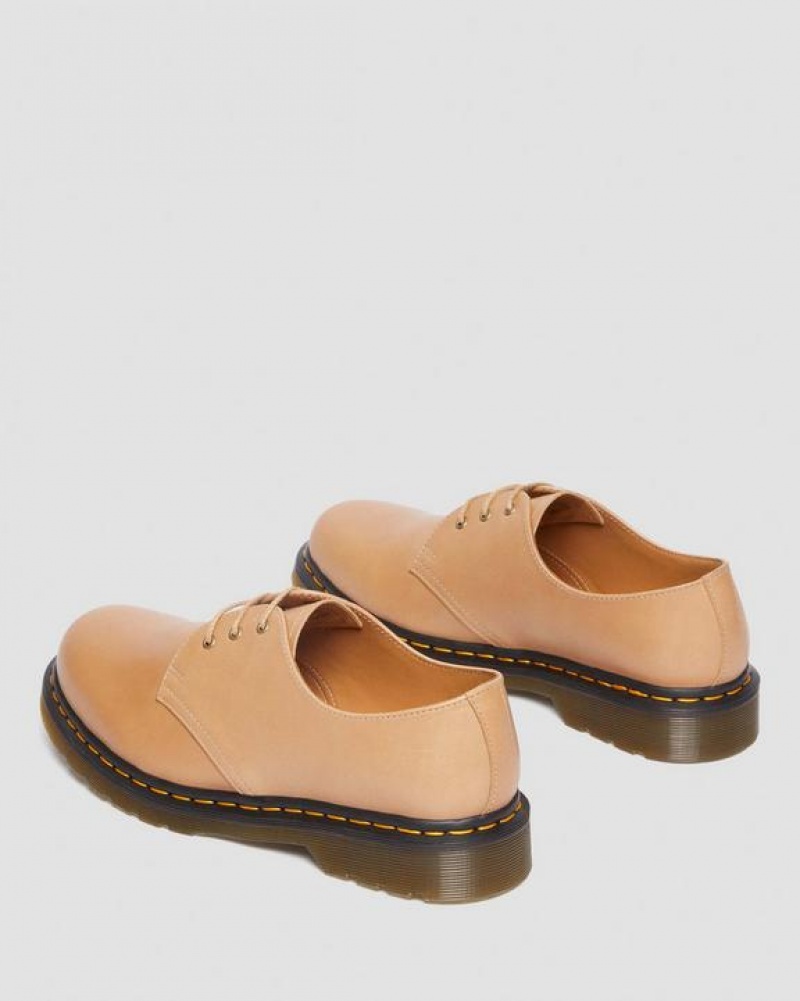 Dr Martens 1461 Carrara Læder Oxford Sko Dame Beige | Danmark_Dr60656