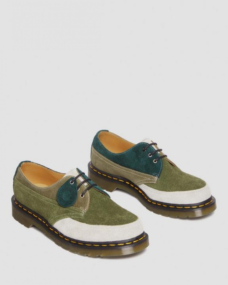 Dr Martens 1461 Made in England Deadstock Læder Oxford Sko Dame Flerfarvede | Danmark_Dr82348