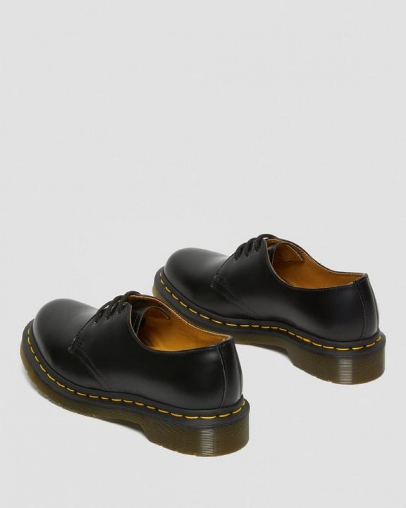 Dr Martens 1461 Women's Smooth Læder Oxford Sko Dame Sort | Danmark_Dr45314