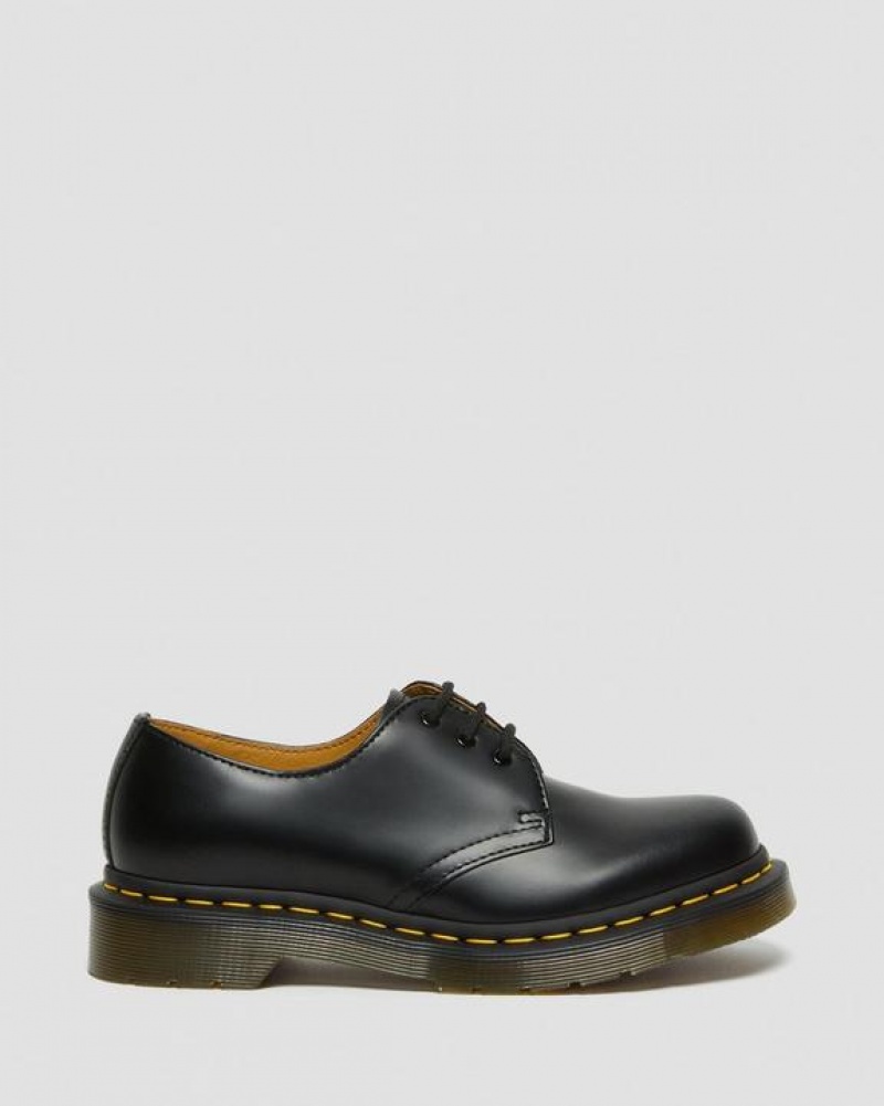 Dr Martens 1461 Women's Smooth Læder Oxford Sko Dame Sort | Danmark_Dr45314