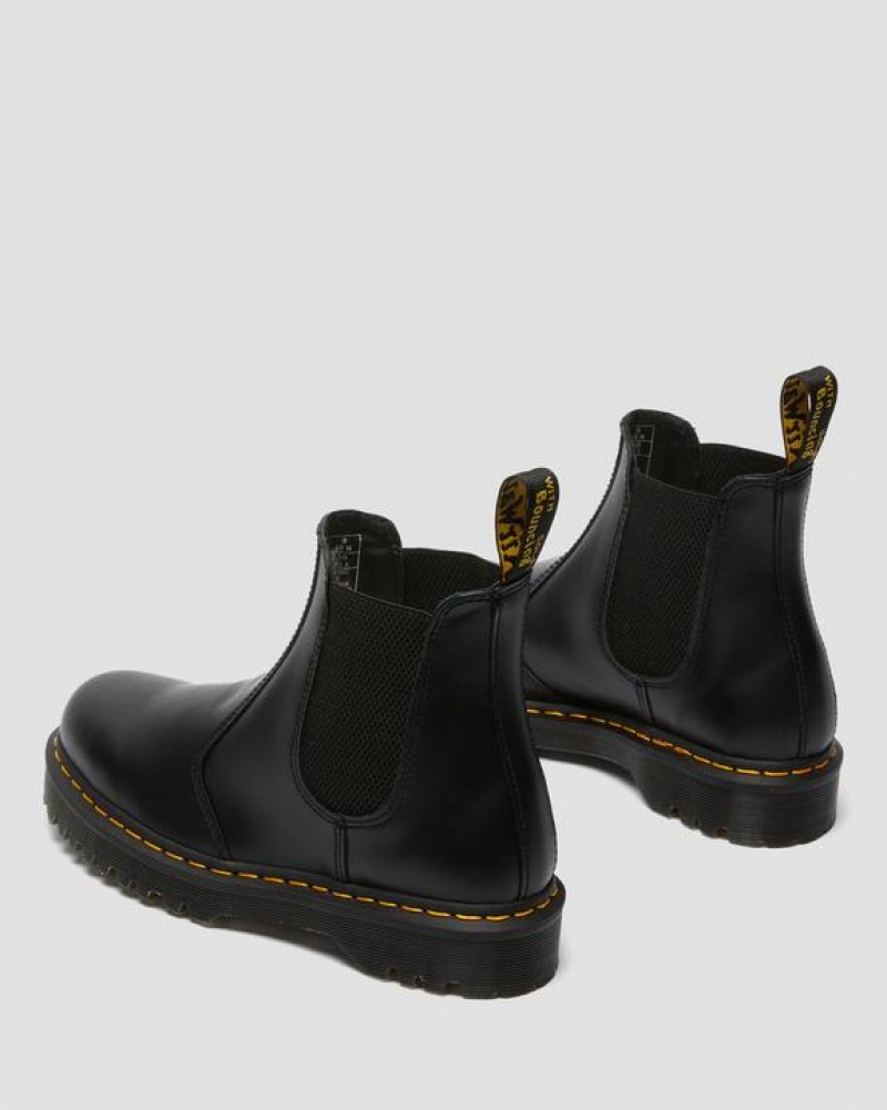 Dr Martens 2976 Bex Smooth Læder Chelsea Støvler Dame Sort | Danmark_Dr63521