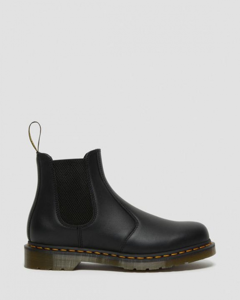 Dr Martens 2976 Nappa Læder Chelsea Støvler Dame Sort | Danmark_Dr63029