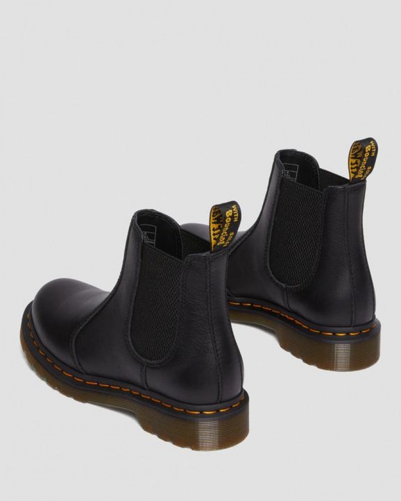 Dr Martens 2976 Women's Læder Chelsea Støvler Dame Sort | Danmark_Dr42377