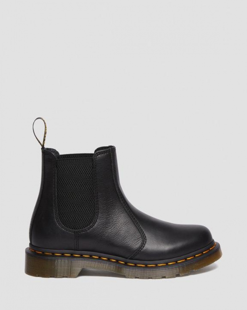 Dr Martens 2976 Women's Læder Chelsea Støvler Dame Sort | Danmark_Dr42377