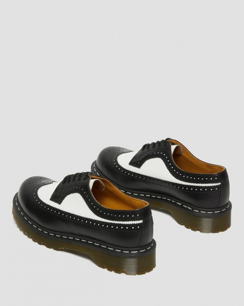 Dr Martens 3989 Bex Smooth Læder Brogue Sko Dame Sort | Danmark_Dr22869