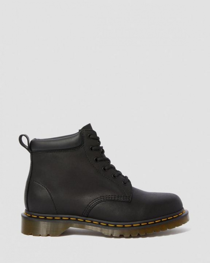 Dr Martens 939 Ben Boot Læder Blonder Up Støvler Herre Sort | Danmark_Dr74106