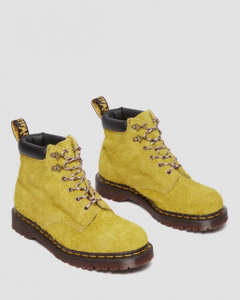 Dr Martens 939 Ben Ruskind Polstret Collar Blonder Up Støvler Dame Grøn | Danmark_Dr52403