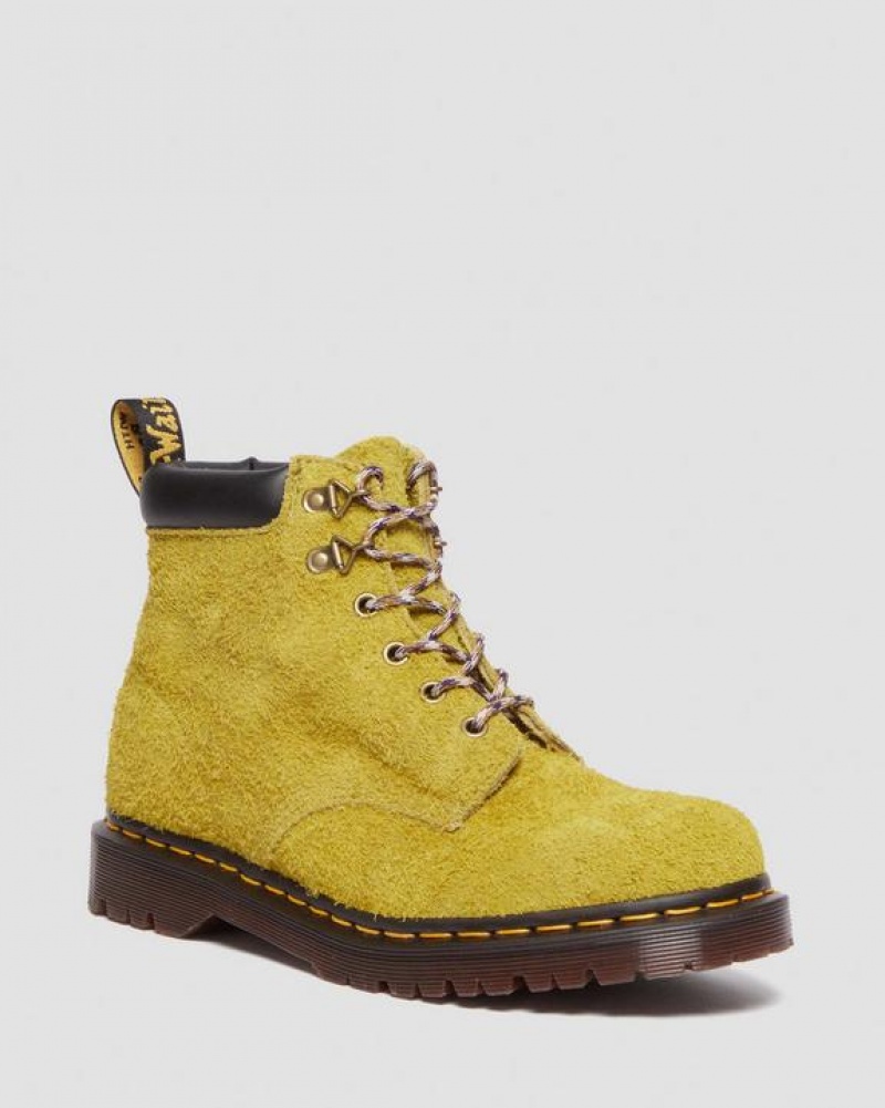 Dr Martens 939 Ben Ruskind Polstret Collar Blonder Up Støvler Dame Grøn | Danmark_Dr52403