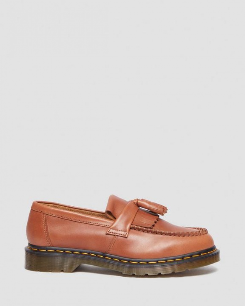 Dr Martens Adrian Carrara Læder Tassel Sko Herre Brune | Danmark_Dr49147