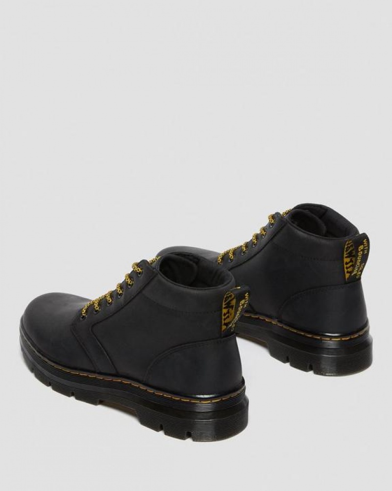 Dr Martens Bonny Læder Casual Støvler Dame Sort | Danmark_Dr47214