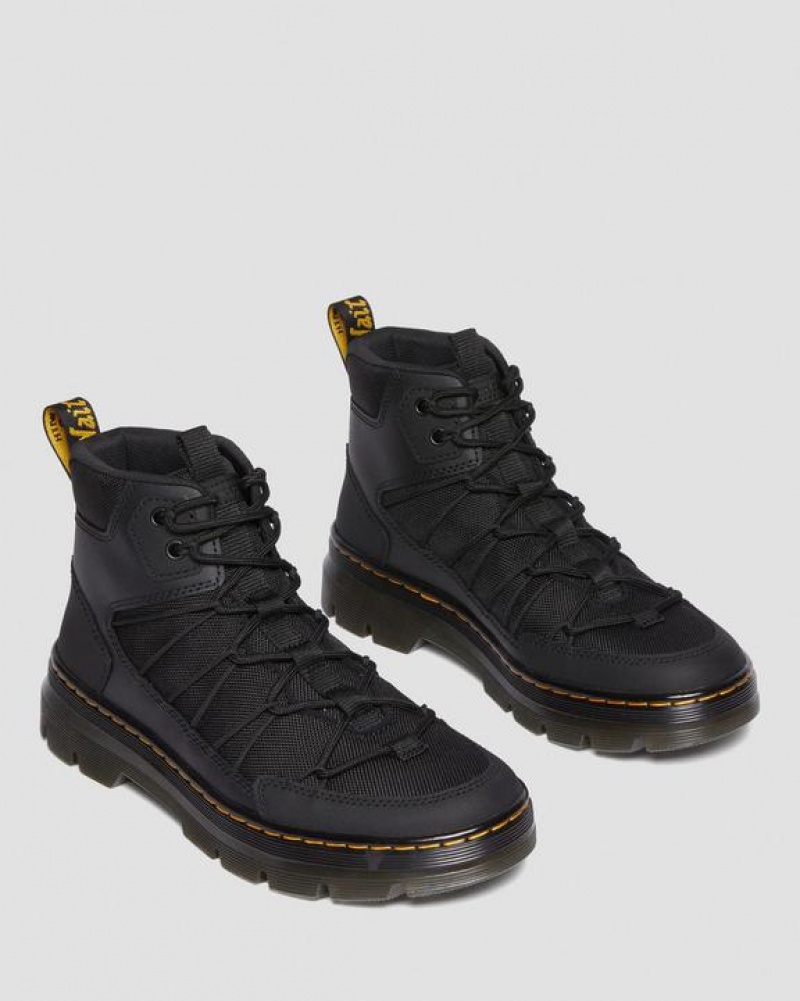 Dr Martens Buwick Extra Tough Blonder Up Utility Støvler Dame Sort | Danmark_Dr58094