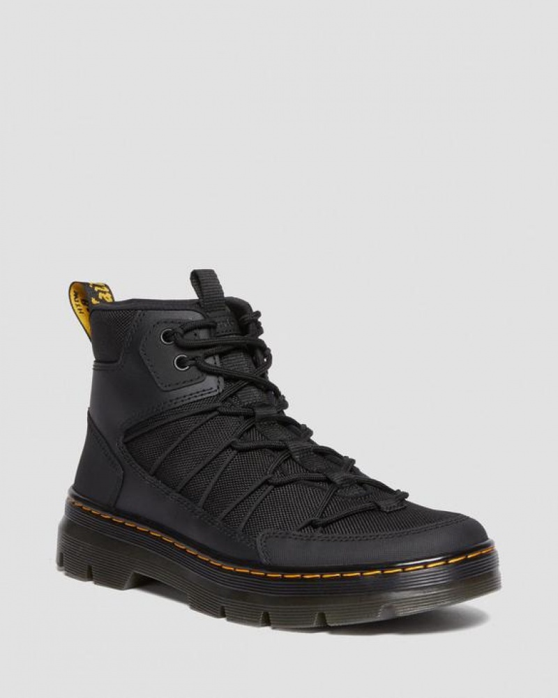 Dr Martens Buwick Extra Tough Blonder Up Utility Støvler Dame Sort | Danmark_Dr58094