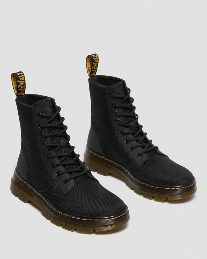 Dr Martens Combs Poly Casual Støvler Dame Sort | Danmark_Dr64734