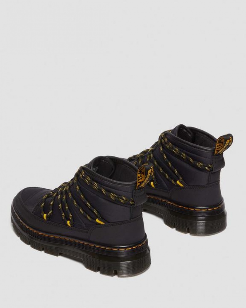 Dr Martens Combs Women's Polstret Casual Støvler Dame Sort | Danmark_Dr62370