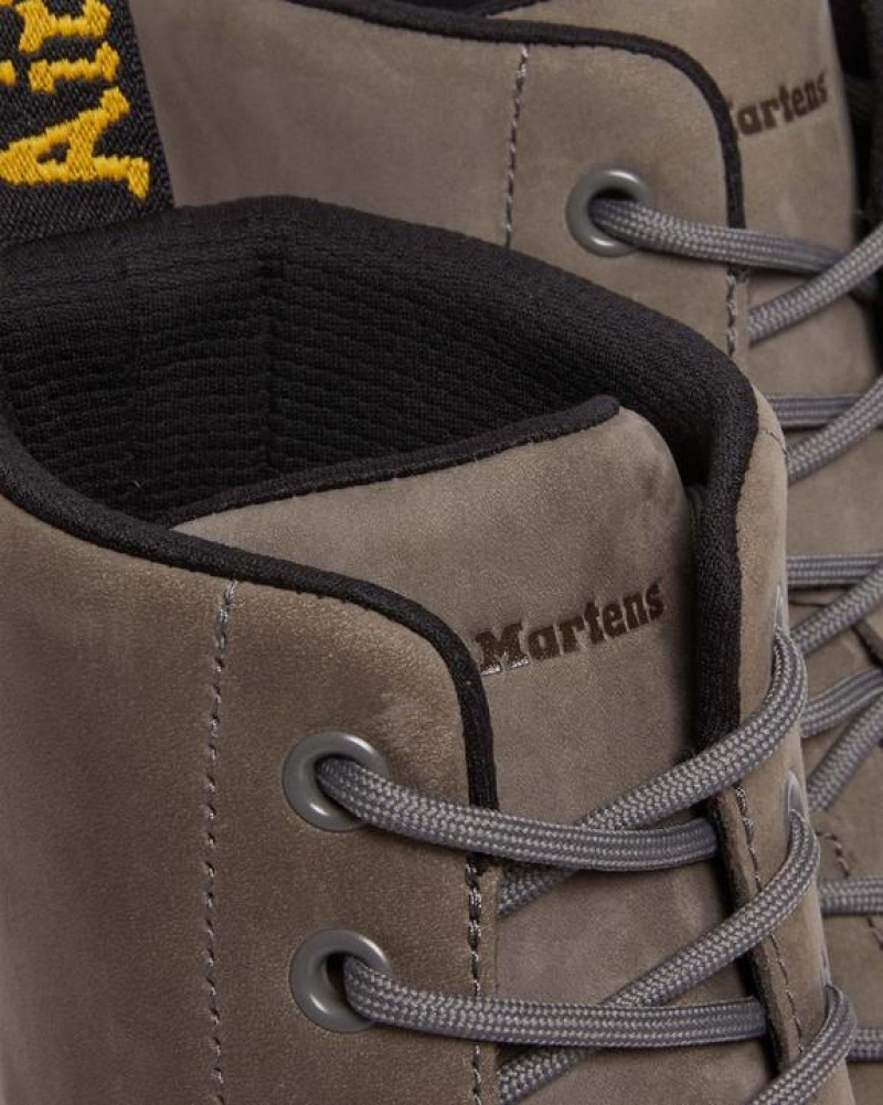 Dr Martens Crewson Nubuck Læder Everyday Støvler Dame Grå | Danmark_Dr46522