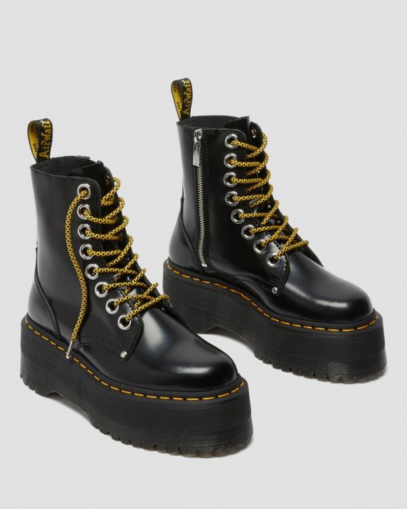 Dr Martens Jadon Max Boot Women's Platforms Støvler Dame Sort | Danmark_Dr89202