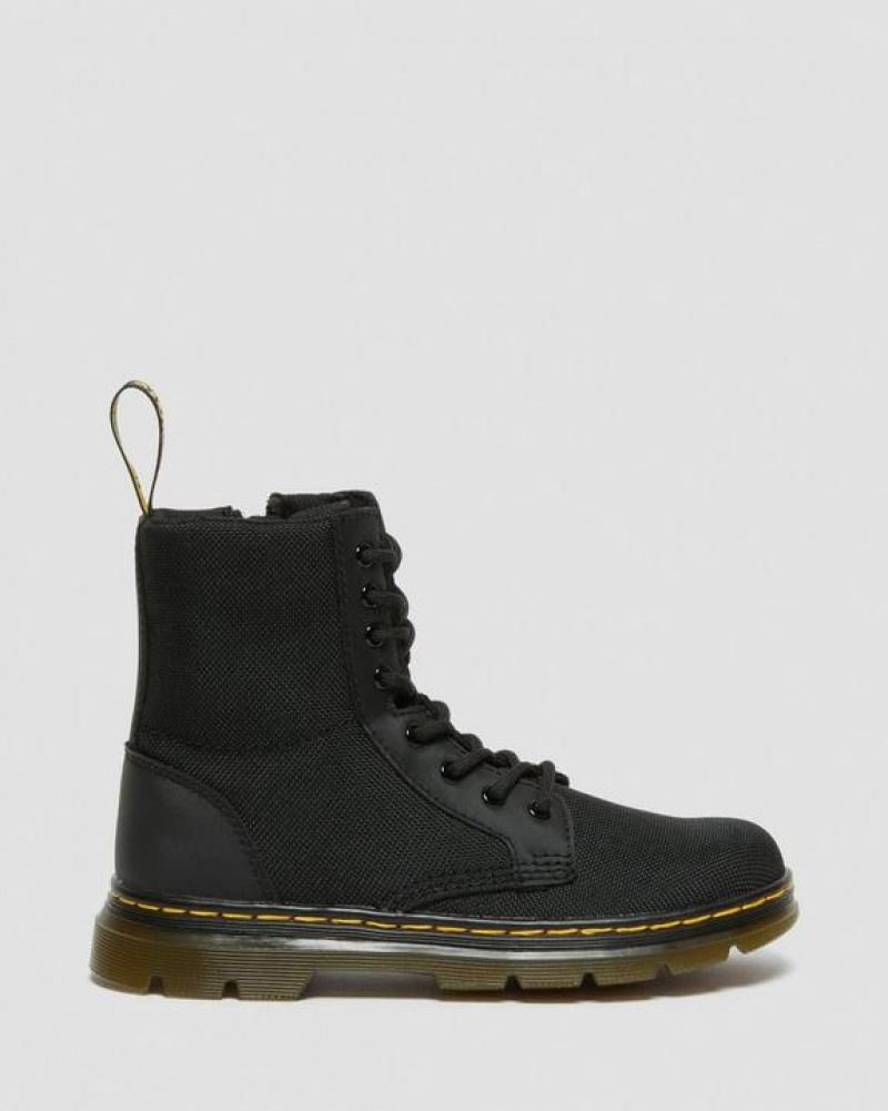 Dr Martens Junior Combs Extra Tough Poly Casual Støvler Børn Sort | Danmark_Dr93405