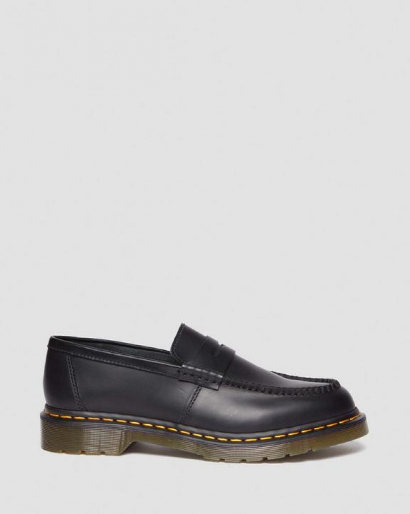 Dr Martens Penton Smooth Læder Loafers Sko Dame Sort | Danmark_Dr61197