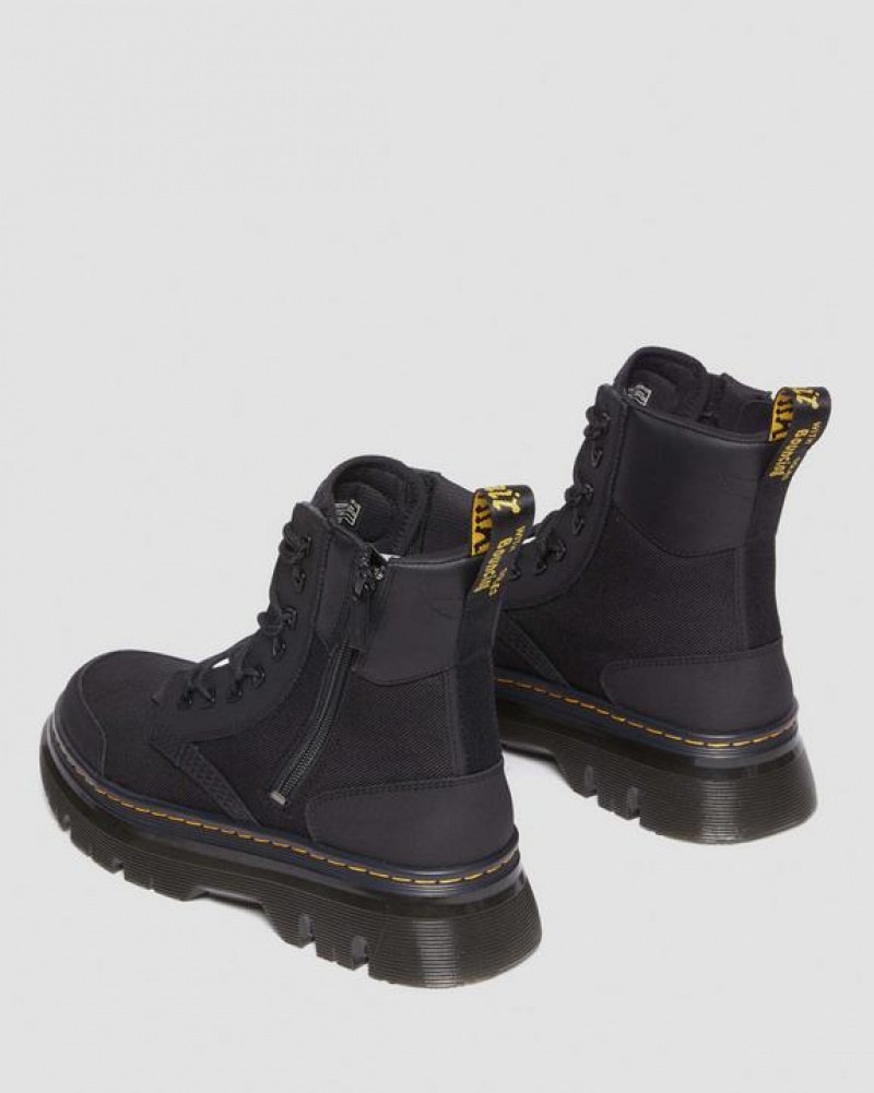 Dr Martens Tarik Zip Poly & Læder Utility Støvler Dame Sort | Danmark_Dr19676