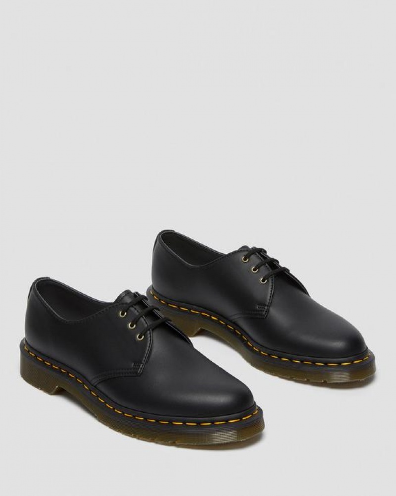 Dr Martens Veganske 1461 Felix Oxford Sko Dame Sort | Danmark_Dr88467